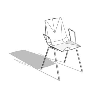 Modern Mayflower Stacking Cafeteria Auditorium Chair - HighTower