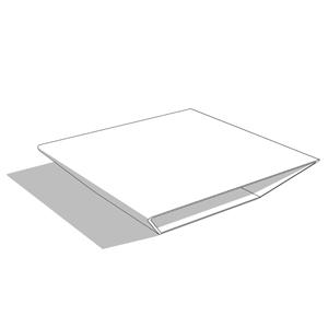 Brasilia Modern Coffee Table / Large Version - HighTower