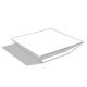 Brasilia Modern Coffee Table / Medium Version - HighTower