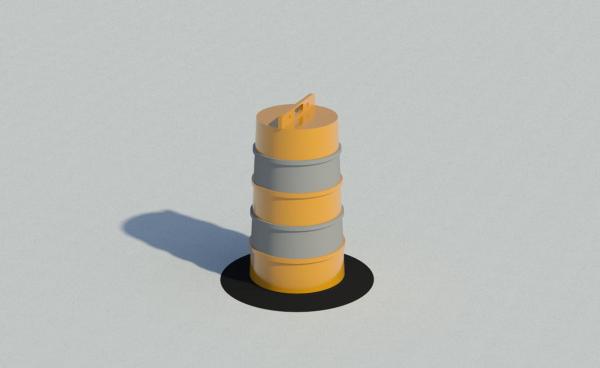 Construction Barrel