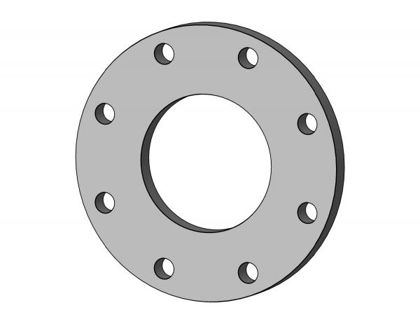 BRIDAS  PN10 DN250 A DN1000 PARAMETRICA