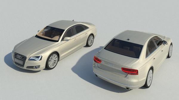 2012 Audi A8 - Car Automobile Vehicle