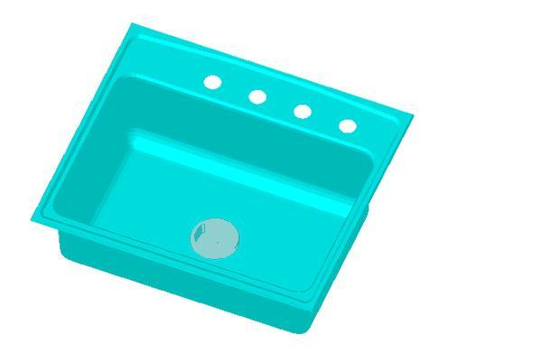 Kohler - K-3348 Toccata Single Basin Sink