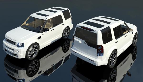 RevitCity.com | Object | Land Rover Discovery 4 - Car Automobile ...