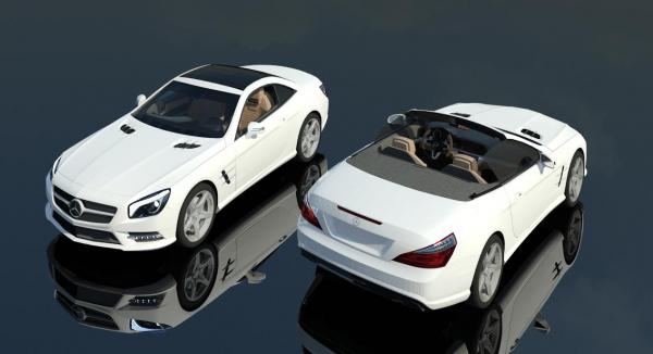 2012 Mercedes SL R231 - Car Automobile Vehicle Convertible