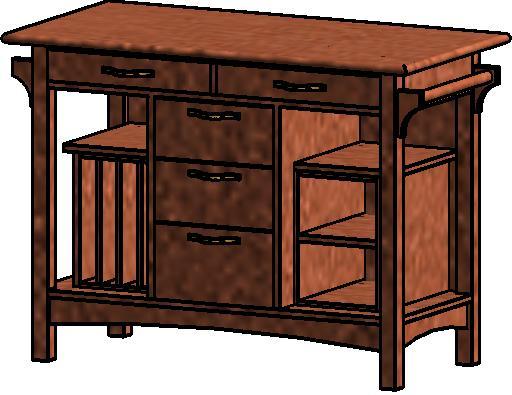 Kitchen Work Station 2