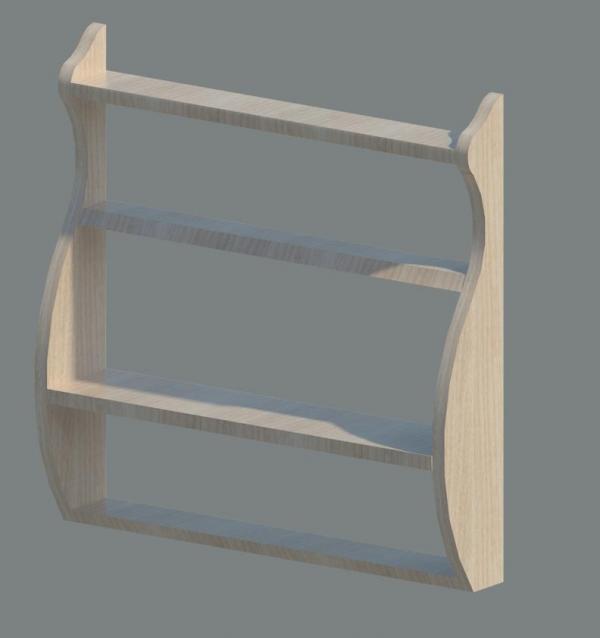 Whale Tail Shelf