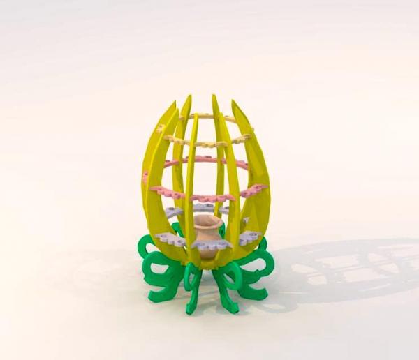 Easter Egg Candle Holder