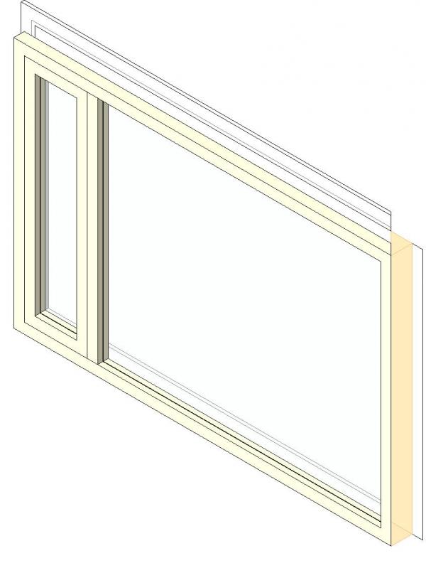 Corner Window casement awning hopper adjustable pane width