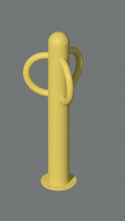 Bollard Bike Rack