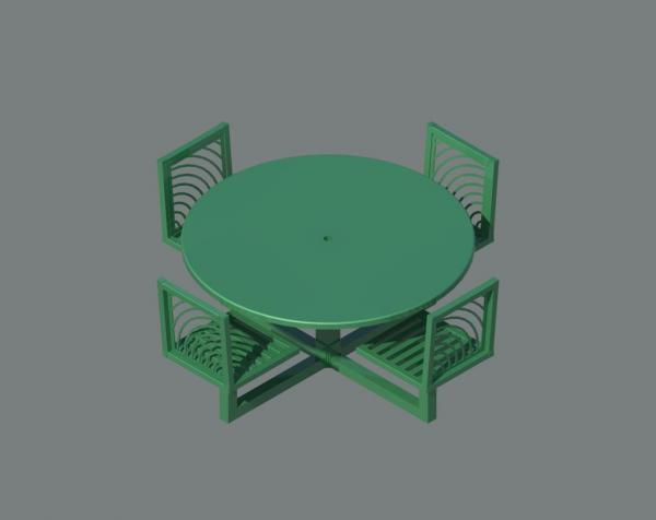 Jordan Creek Carousel Table