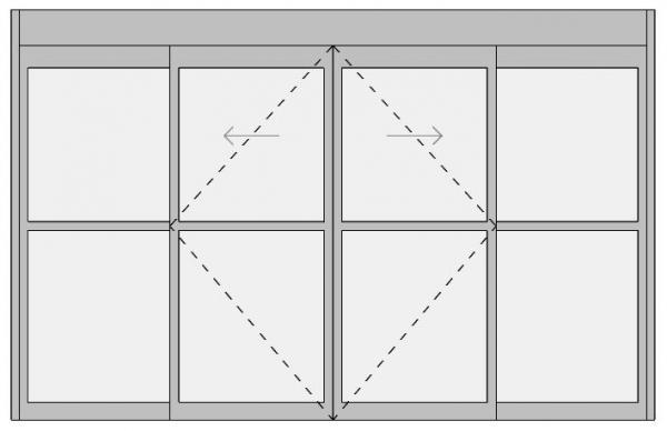 Stanley Dura Glide 2000 Single or Bi-Parting Door