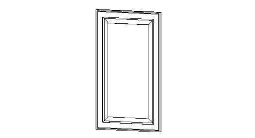 Raised Panel Cabinet Door