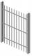 Metal fence (Parametric)