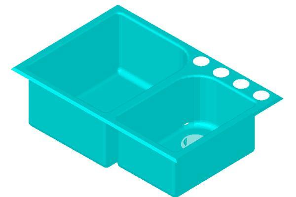 Kohler - K-5931 Executive Chef Kitchen Sink