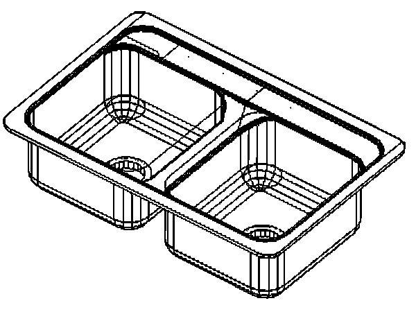 Kohler - K-5950 Delafield Kitchen Sink