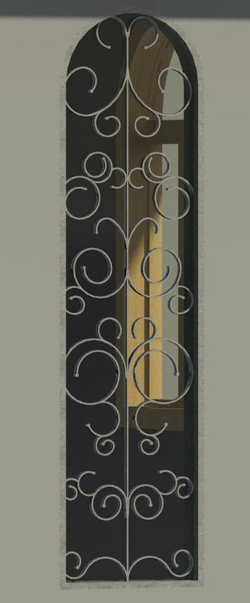 Decoritive Fixed Window