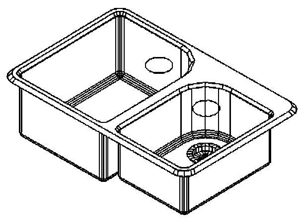 Kohler - K-5932 Executive Chef Kitchen Sink