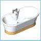 Venice Light Oak and Kubic Bath Filter
