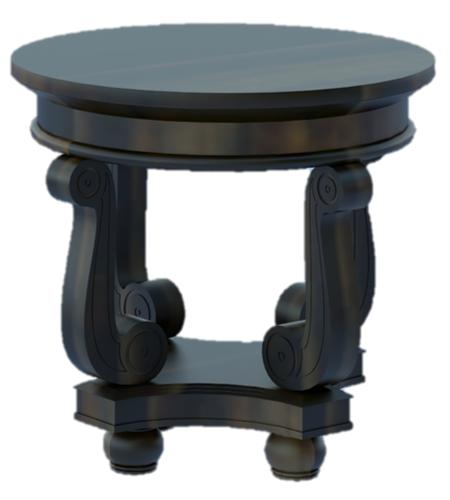 Modeled after Liberty Furniture Victorian Manor Round End Table