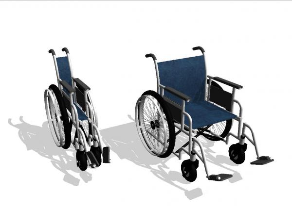 wheelchair complex-distributed parametric fixed