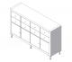 IKEA Expedit Shelving Unit with Drawers & Cupboards