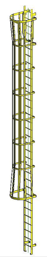 Parametric Cage Ladder