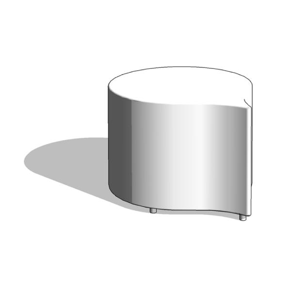 Nimbus Jr.  Ottoman w/ Point