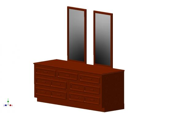 Bedroom Teak Dresser