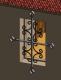 wrought iron window decor