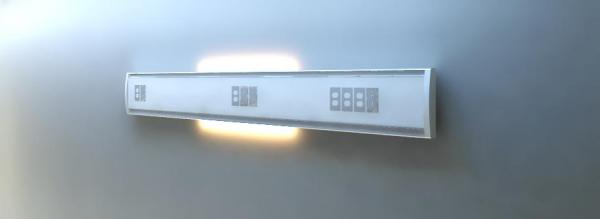 Medical trunking - Headwall (with lighting)