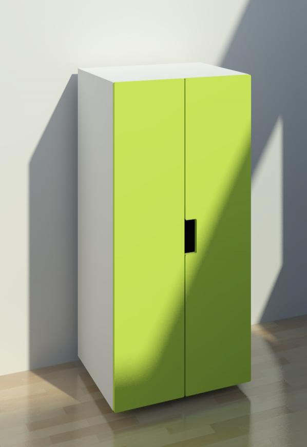 stuva storage with doors