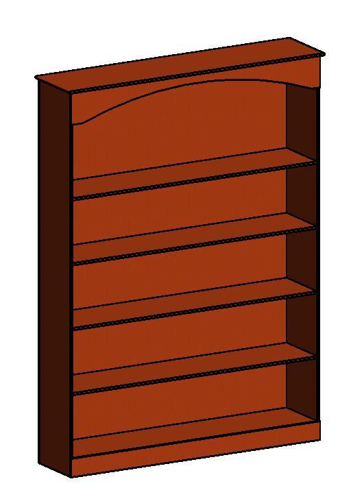 Teak Bookcase