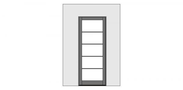 Kolbe VistaLuxe Outswing Door Accent Style Standard Sill 1-Wide