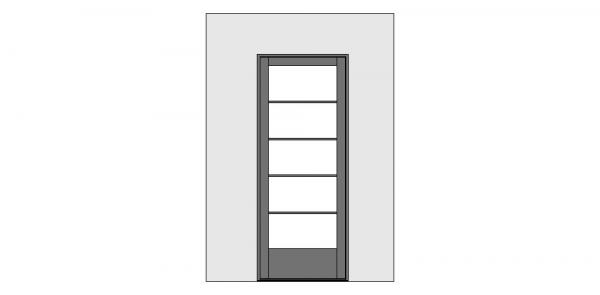 Kolbe VistaLuxe Outswing Door Accent Style ADA Compliant Sill 1-Wide