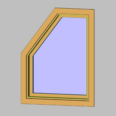 Fixed Irregular Pentagon