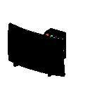 Projection TV with projector