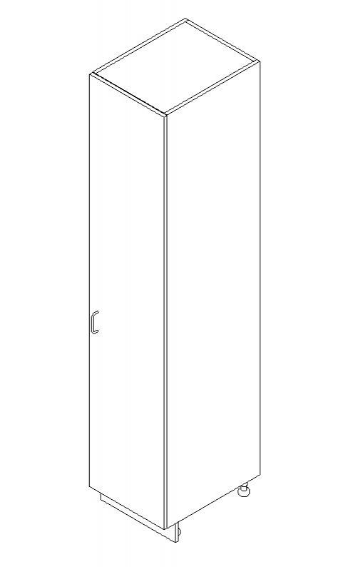 AWI 401 - Tall Cabinet - 1 Door