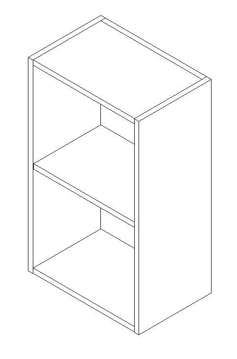 AWI 300 - Wall Cabinet - Open