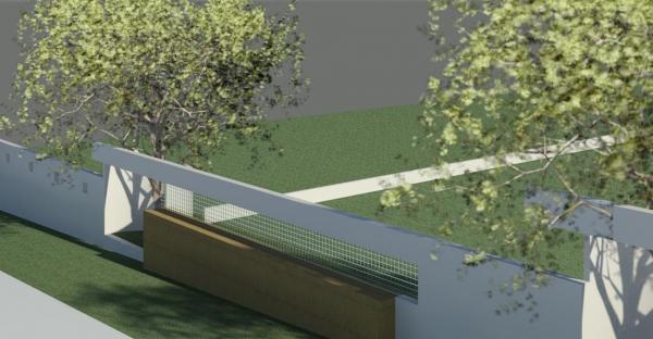 FENCE DESIGN with wiremesh