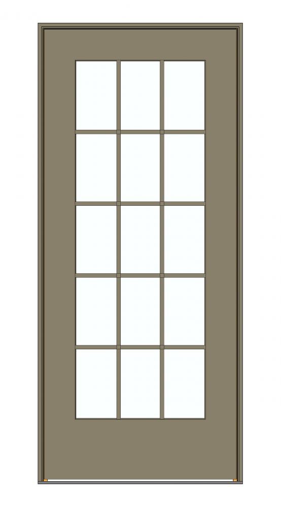 Detail Component - Marvin Commercial Clad Operating Door Jamb