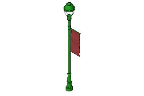 Pole light - AAL - PRMS - BD1 w Banner