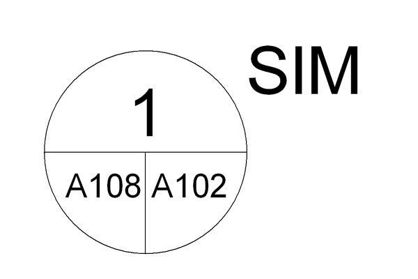Section Head - Circle w Sheet-Ref Sheet