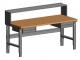 72" W x 30" D Maple Butcher Workbench, Adjustable Height (Revit 2015)