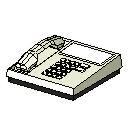 Telephone with answering machine