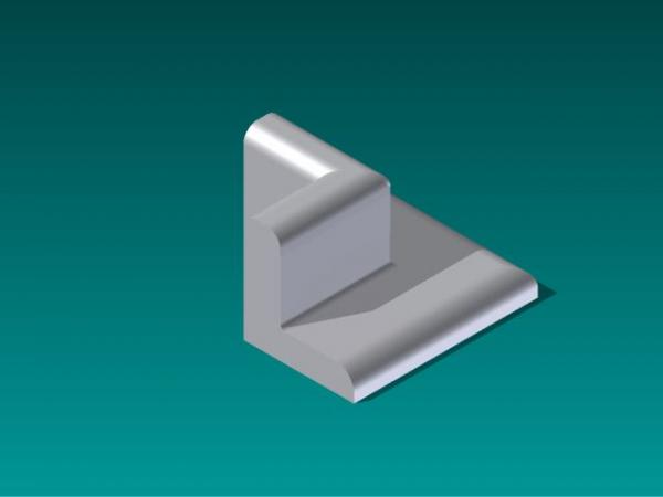 Landscape curbing 45 straight outside 90 rfa