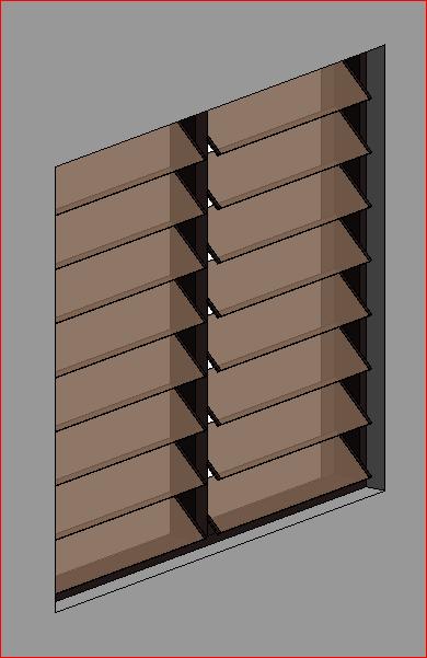 Ventana Celosia 2 CUERPOS