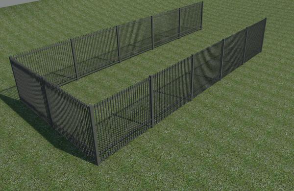 Aluminum Tube Fence