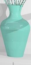 Big Teal Vase