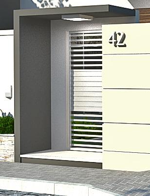 Portão em Aço Galvanizado